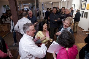 Attendees share their excitement_low res_between the lines_party