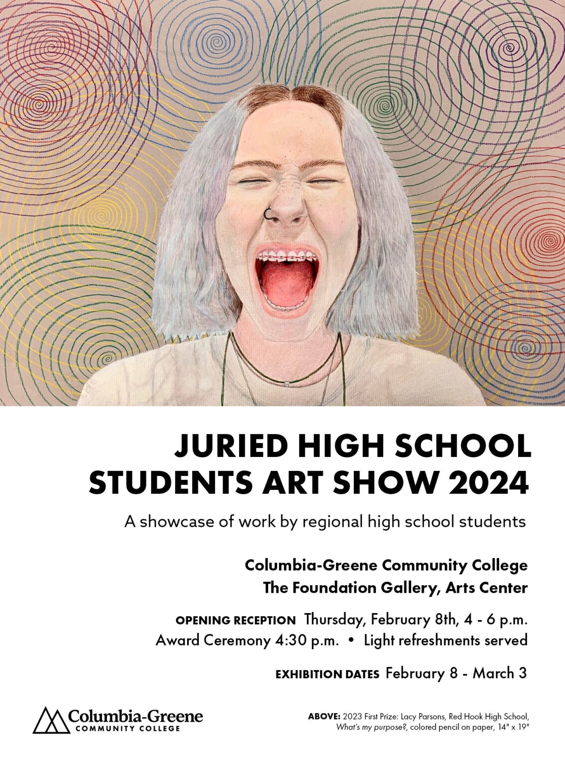 Juried High School Student Art Show 2024 - CREATE council on the arts ...