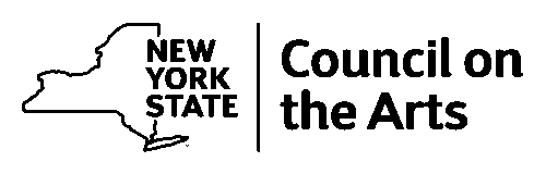 NYSCA (New York State Council on the Arts) logo in black outline