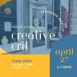 Need a fresh perspective on your creative work? Join us for our next Creative Crit on Monday, February 23! Whether you're deep in a project or simply seeking feedback on a creative idea, this is a space to share, reflect, and connect with fellow creatives. Bring a work-in-progress, a question, or just yourself—everyone is welcome to take part in the conversation.