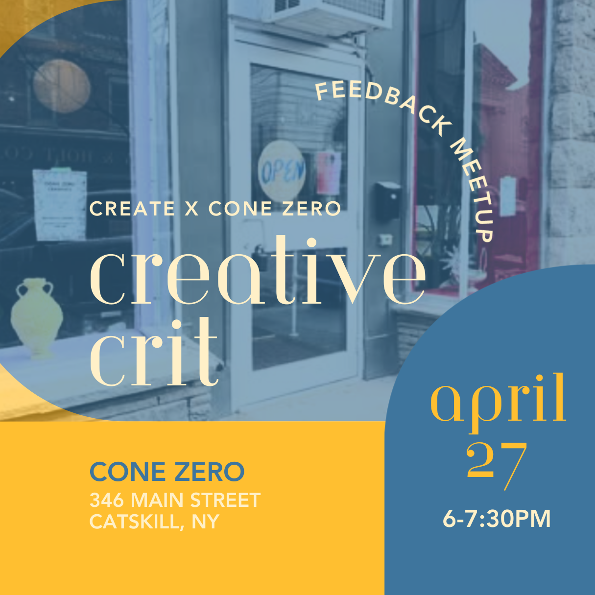 Need a fresh perspective on your creative work? Join us for our next Creative Crit on Monday, February 23! Whether you're deep in a project or simply seeking feedback on a creative idea, this is a space to share, reflect, and connect with fellow creatives. Bring a work-in-progress, a question, or just yourself—everyone is welcome to take part in the conversation.