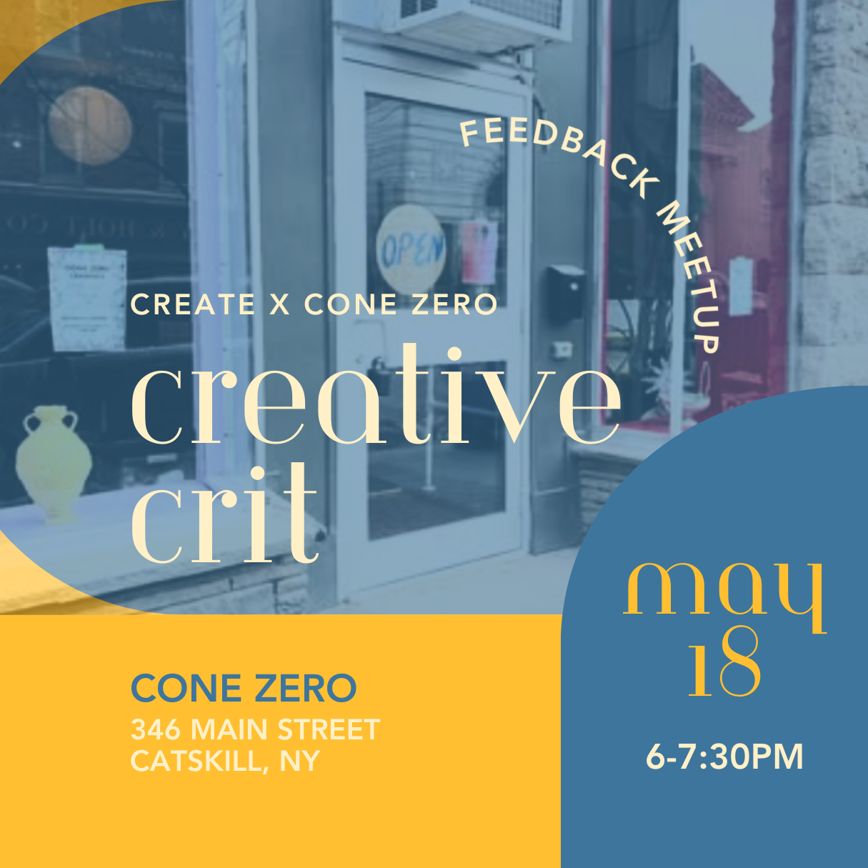 Need a fresh perspective on your creative work? Join us for our next Creative Crit on Monday, February 23! Whether you're deep in a project or simply seeking feedback on a creative idea, this is a space to share, reflect, and connect with fellow creatives. Bring a work-in-progress, a question, or just yourself—everyone is welcome to take part in the conversation.