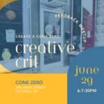 Need a fresh perspective on your creative work? Join us for our next Creative Crit on Monday, February 23! Whether you're deep in a project or simply seeking feedback on a creative idea, this is a space to share, reflect, and connect with fellow creatives. Bring a work-in-progress, a question, or just yourself—everyone is welcome to take part in the conversation.