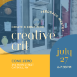 Need a fresh perspective on your creative work? Join us for our next Creative Crit on Monday, February 23! Whether you're deep in a project or simply seeking feedback on a creative idea, this is a space to share, reflect, and connect with fellow creatives. Bring a work-in-progress, a question, or just yourself—everyone is welcome to take part in the conversation.