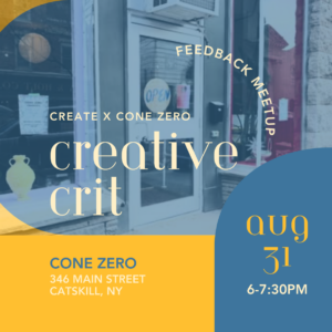 Need a fresh perspective on your creative work? Join us for our next Creative Crit on Monday, February 23! Whether you're deep in a project or simply seeking feedback on a creative idea, this is a space to share, reflect, and connect with fellow creatives. Bring a work-in-progress, a question, or just yourself—everyone is welcome to take part in the conversation.