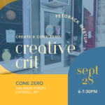 Need a fresh perspective on your creative work? Join us for our next Creative Crit on Monday, February 23! Whether you're deep in a project or simply seeking feedback on a creative idea, this is a space to share, reflect, and connect with fellow creatives. Bring a work-in-progress, a question, or just yourself—everyone is welcome to take part in the conversation.