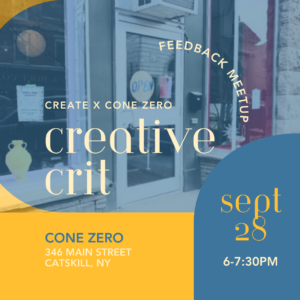 Need a fresh perspective on your creative work? Join us for our next Creative Crit on Monday, February 23! Whether you're deep in a project or simply seeking feedback on a creative idea, this is a space to share, reflect, and connect with fellow creatives. Bring a work-in-progress, a question, or just yourself—everyone is welcome to take part in the conversation.