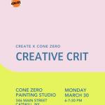 CREATE Council on the Arts - Creative Crit - 3:30