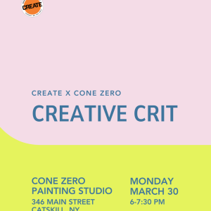 CREATE Council on the Arts - Creative Crit - 3:30