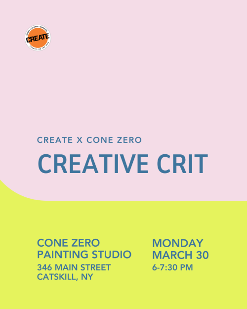 CREATE Council on the Arts - Creative Crit - 3:30
