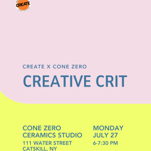 Creative Crit - Cone Zero - CREATE Council 3