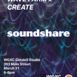 Wave Farm and CREATE IN PROCESS present Soundshare, a space for audio/sound artists to gather, share, and collaborate.