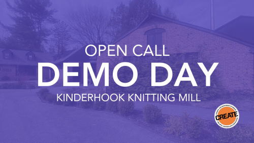 CREATE Council on the Arts Demo Day Kinderhook Knitting Mill 2026
