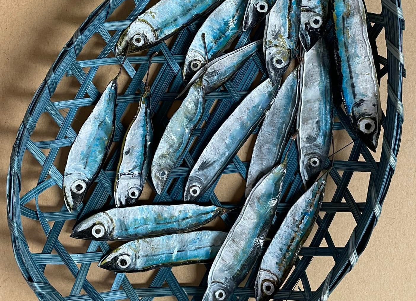 CREATE Council on the Arts - Ruby Sivious - Fish Pods - Amtrak Offsite Gallery