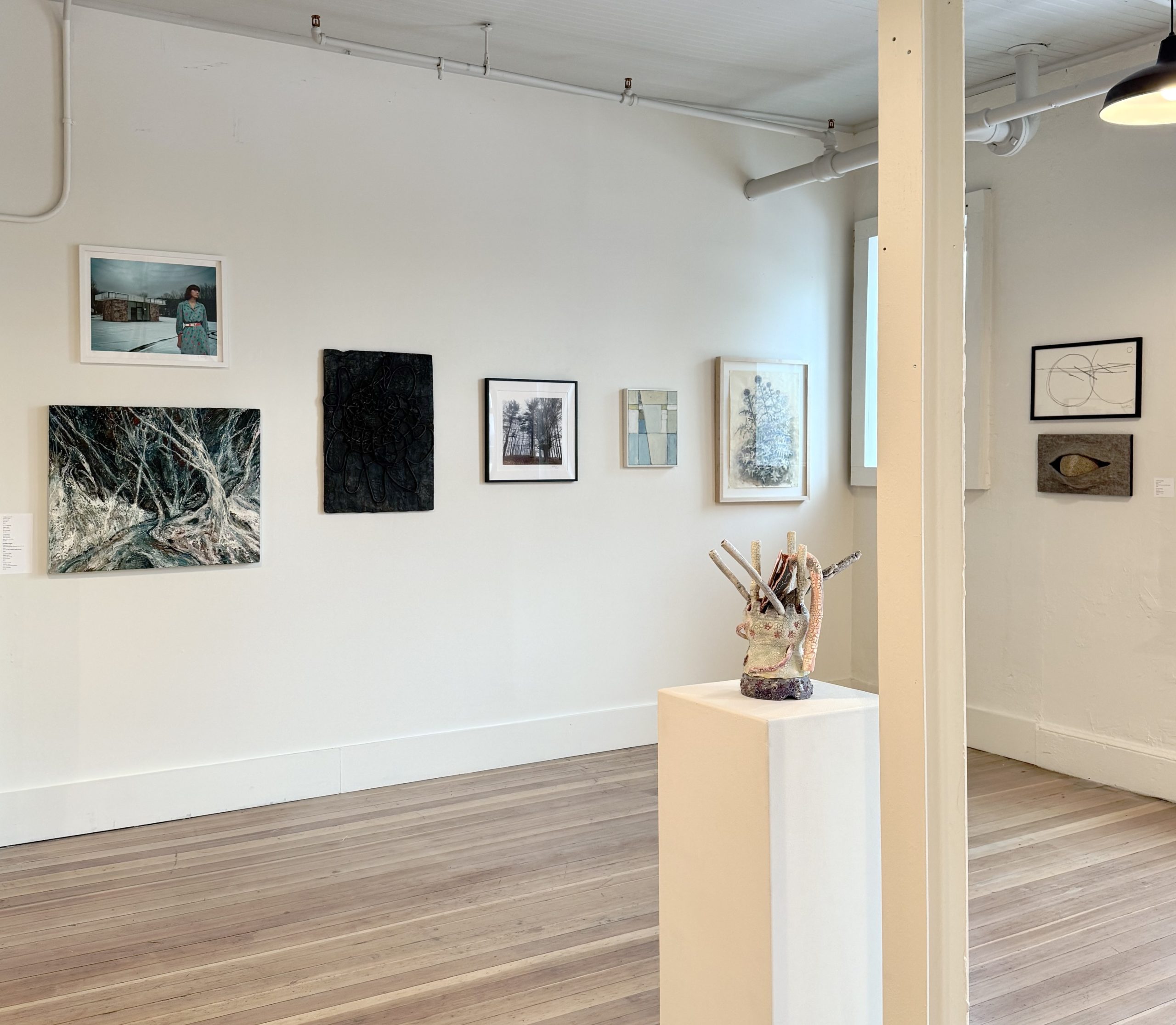 CREATE Council on the Arts Seen Scenes Kinderhook Knitting Mill Member Show Exhibition