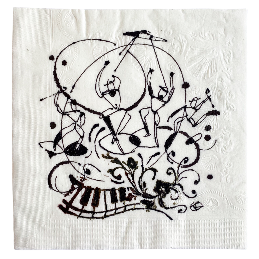 Napkin Sketch CREATE Council on the Arts