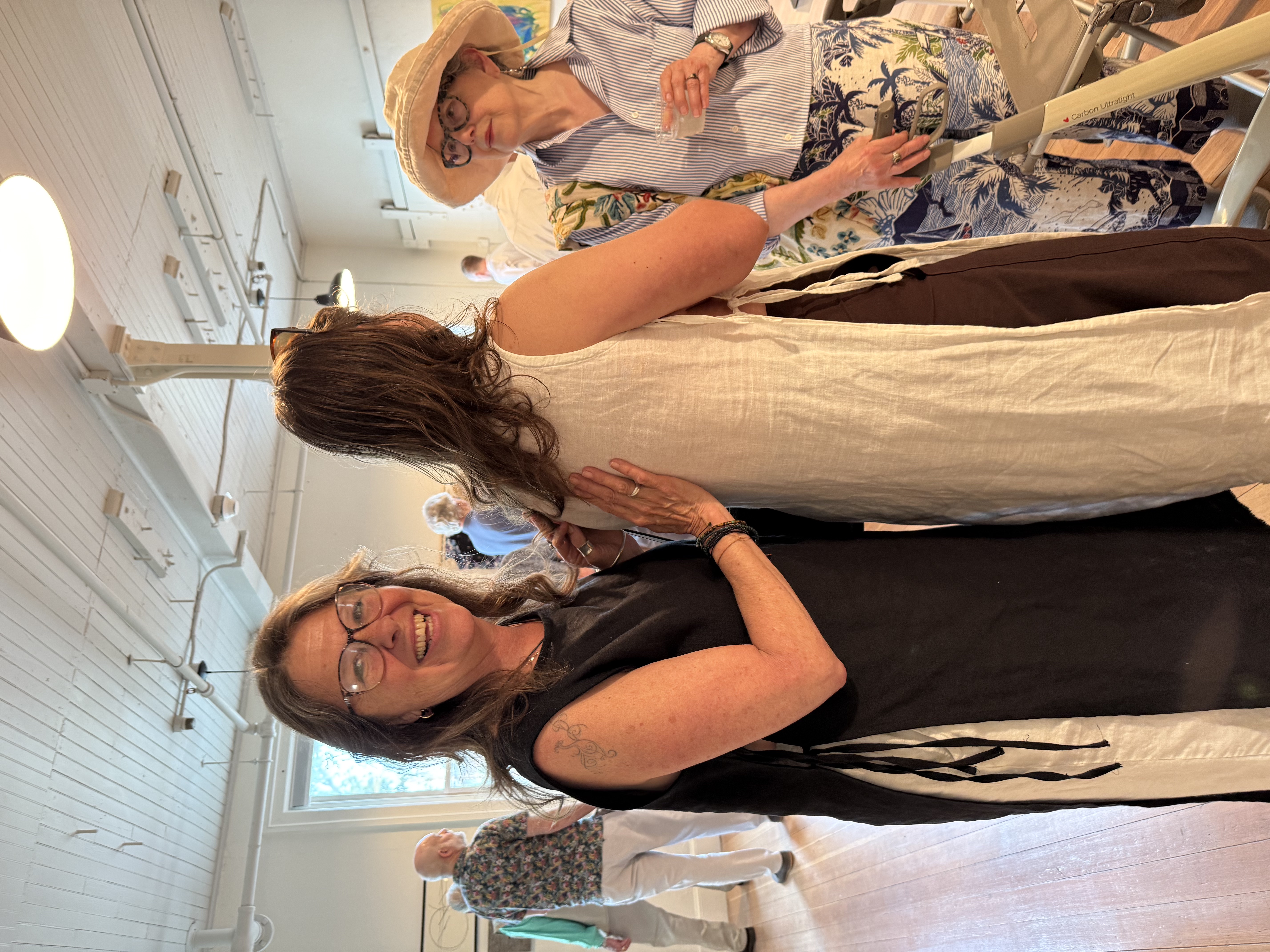Opening Reception CREATE Council on the Arts Seen Scenes Kinderhook Knitting Mill Member Show Exhibition