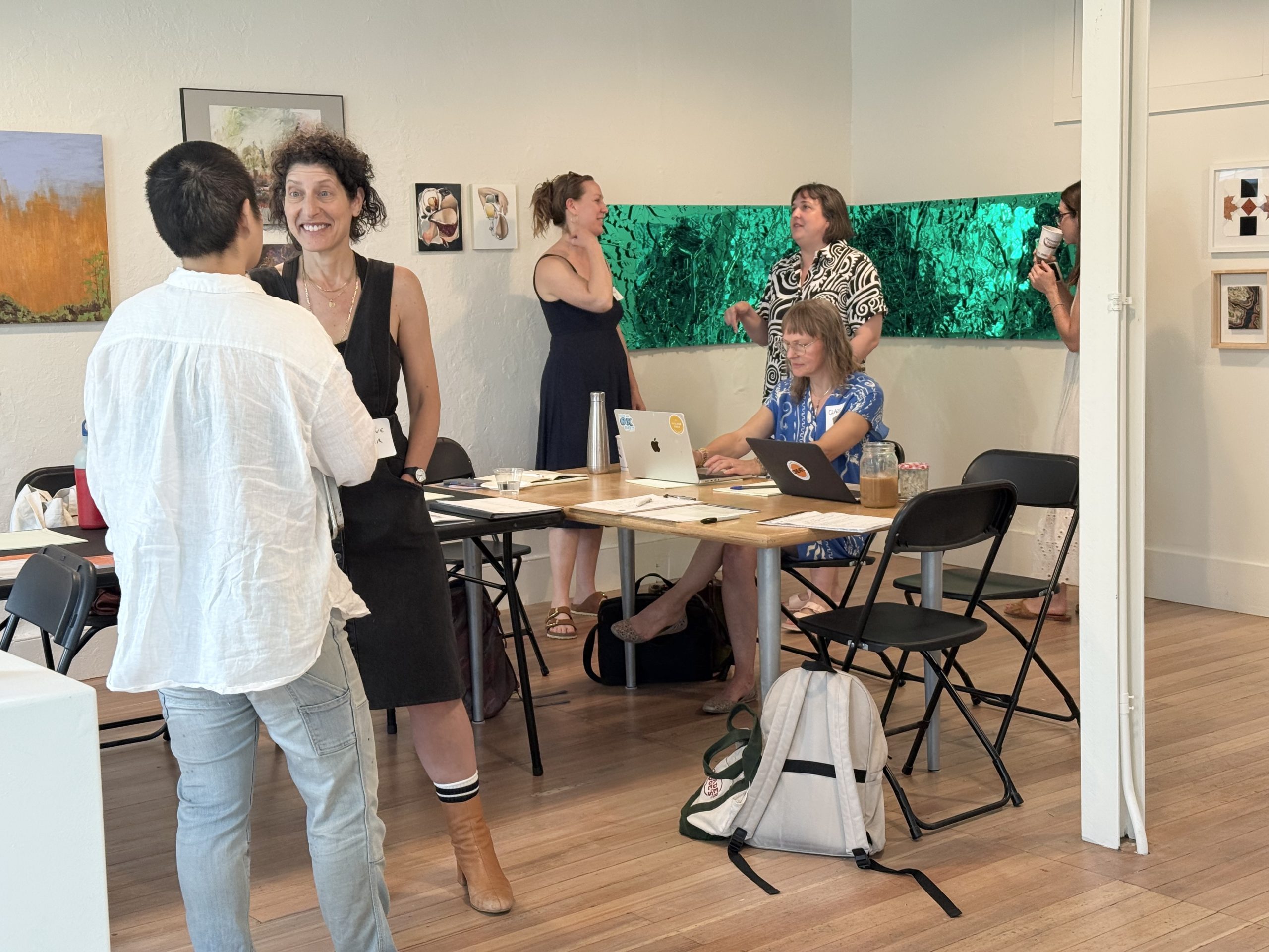 CREATE Council on the Arts Coworking with Garden Club at the Knitting Mill in Kinderhook
