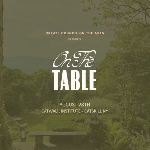 CREATE Council on the Arts - On the Table - Aug 28 2026 - Benefit Fundraiser