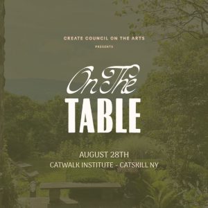 CREATE Council on the Arts - On the Table - Aug 28 2026 - Benefit Fundraiser