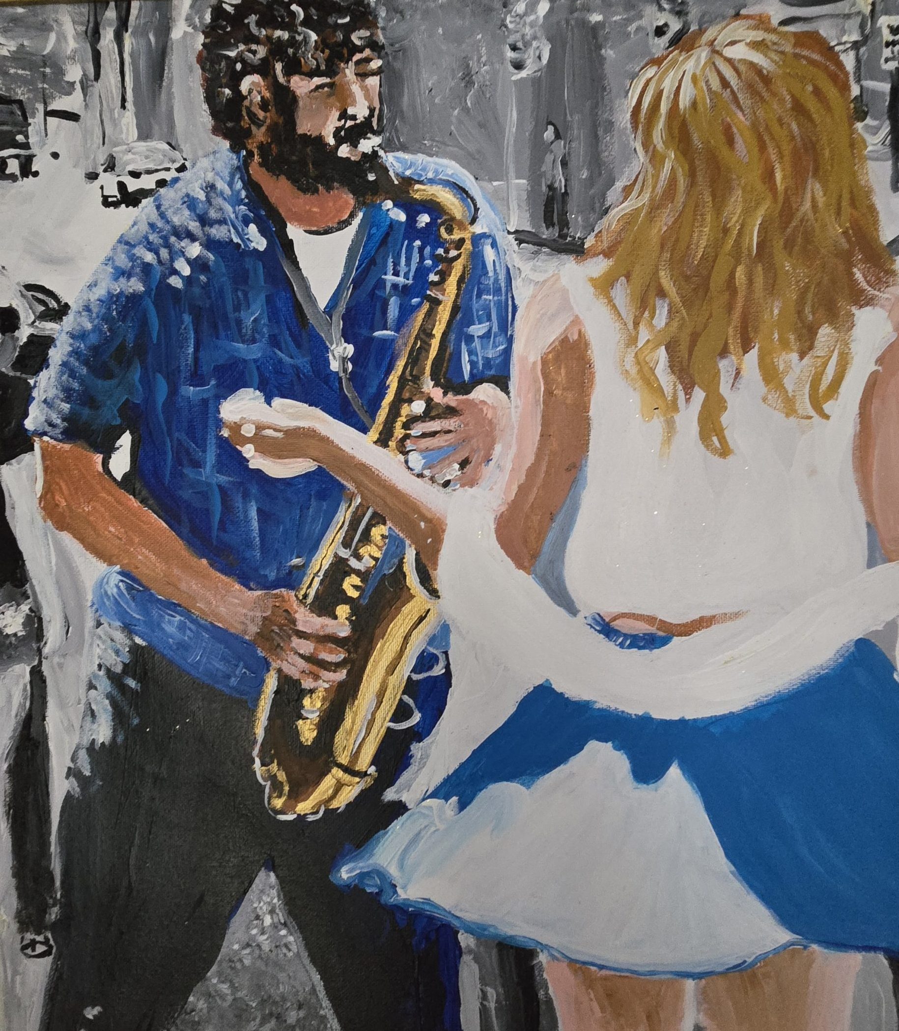 CREATE Council on the Arts - Brodhead-acrylic-streetmusic
