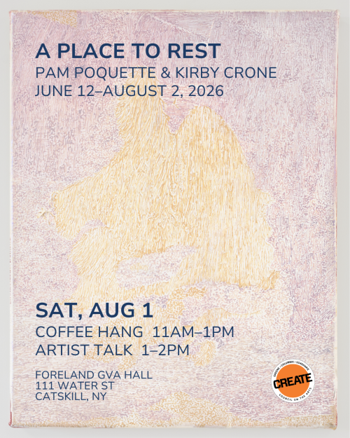 CREATE Council on the Arts - Pam Poquette & Kirby Crone - Artist Talk 2
