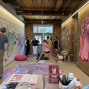 CREATE Council presents CREATE Offsite at Foreland - kirby crone and pam poquette - artist talk coffee chat 2026