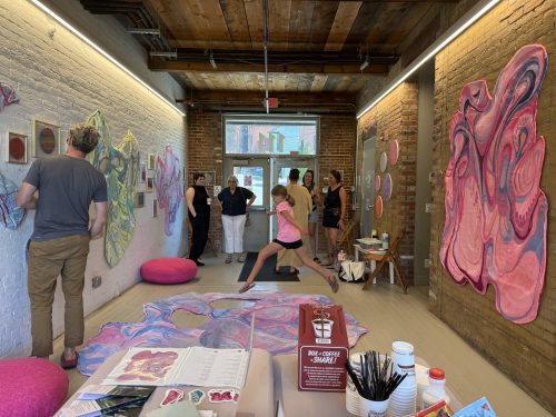CREATE Council presents CREATE Offsite at Foreland - kirby crone and pam poquette - artist talk coffee chat 2026
