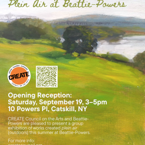 Beattie Powers - Plein Air Exhibition Announcement - CREATE Council on the Arts