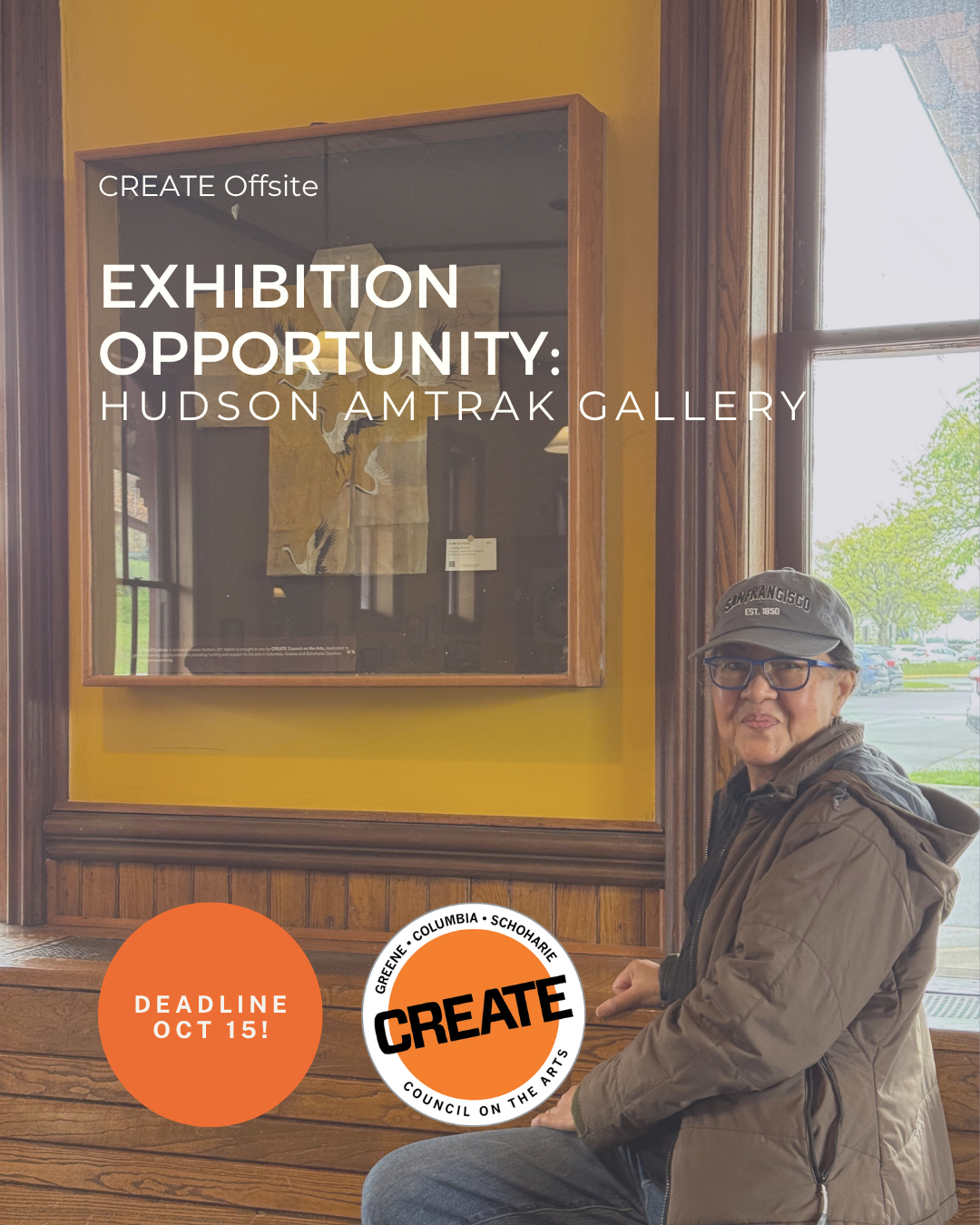 CREATE Council on the Arts - Amtrak Open Call 2026
