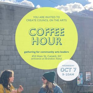CREATE Council on the Arts - Coffee Hour - Oct 7 (1)